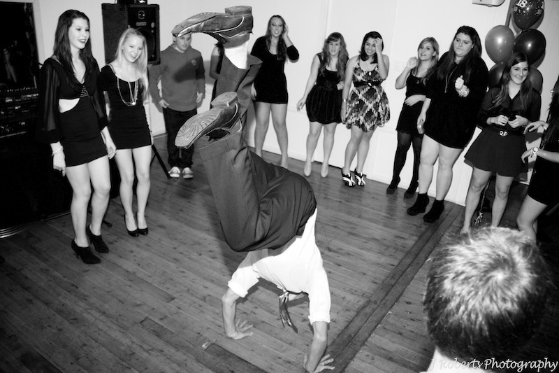 break dancing - party photography sydney